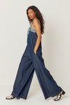 SKFK Ikia Jumpsuit • Raw Denim