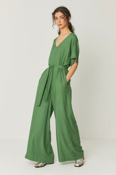 SKFK Kaie Jumpsuit • Basil Green