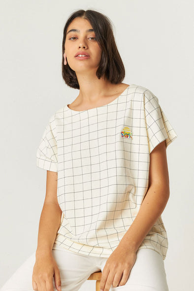 SKFK Iride T-shirt • Checks