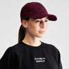 DEDICATED Slussen Soft Corduroy Cap • Burgundy