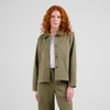 DEDICATED Stiby Herringbone Jacket • Leaf Green