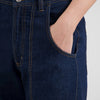 DEDICATED Vara Denim Workwear Pants • Dark Blue