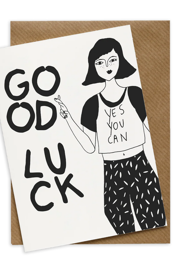 harvestclub-harvest-club-leuven-helenb-helen-b-greeting-card-postcard-post-card-good-luck-yes-you-can-1