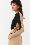 SUITE 13 Albi Top • Bicolor Black