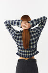 SUITE 13 Tempe Blouse Check • Mustard