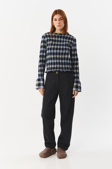 harvestclub-harvest-club-leuven-suite13-aw25-tempe-blouse-check-mustard