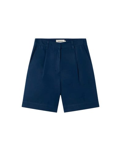 THINKING MU Hemp Lia Shorts • Blue Night