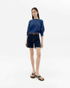 THINKING MU Philis Knit • Cobalt Flower