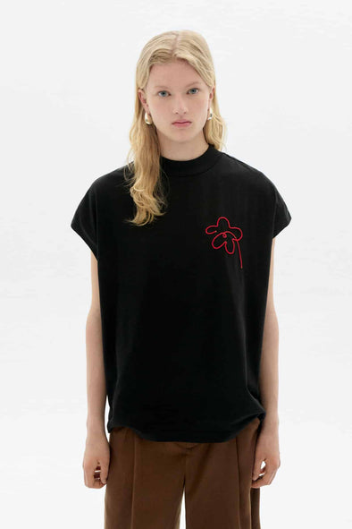 harvestclub-harvest-club-leuven-thinkingmu-thinking-mu-volta-t-shirt-flower-cord-black-1