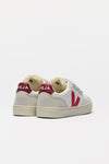 VEJA junior V-90 o.t. leather • white • pekin