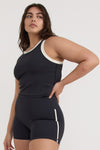 ORGANIC BASICS Active Flow Bike Shorts • Black