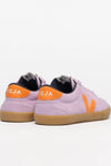 VEJA VOLLEY suede • orchid • fury • natural