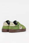 VEJA small VOLLEY suede • elastic laces • kiwi • pierre • bark