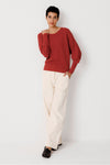 SKFK Ibar Sweater • Tile Red