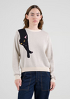 DEDICATED Arendal Sweater • Long Cat Vanilla White