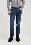 MUD JEANS Hank Mid Tapered  • Rustic Blue