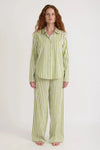 harvestclub-harvest-club-leuven-organic-basics-core-sleep-poplin-pants-matcha-green-stripe