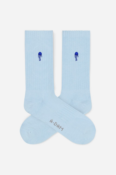 A-DAM Sock Blue • Jellyfish