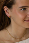 FLAWED River Hoop • Gold