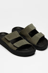 VEJA ETNA suede • kaki • black