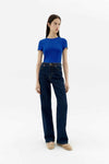 THINKING MU Rue Top • Indigo Blue