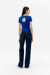 THINKING MU Rue Top • Indigo Blue