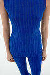 THINKING MU Velita Top • Indigo Blue