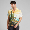 DEDICATED Marstrand Shirt • Oceanview Multicolor