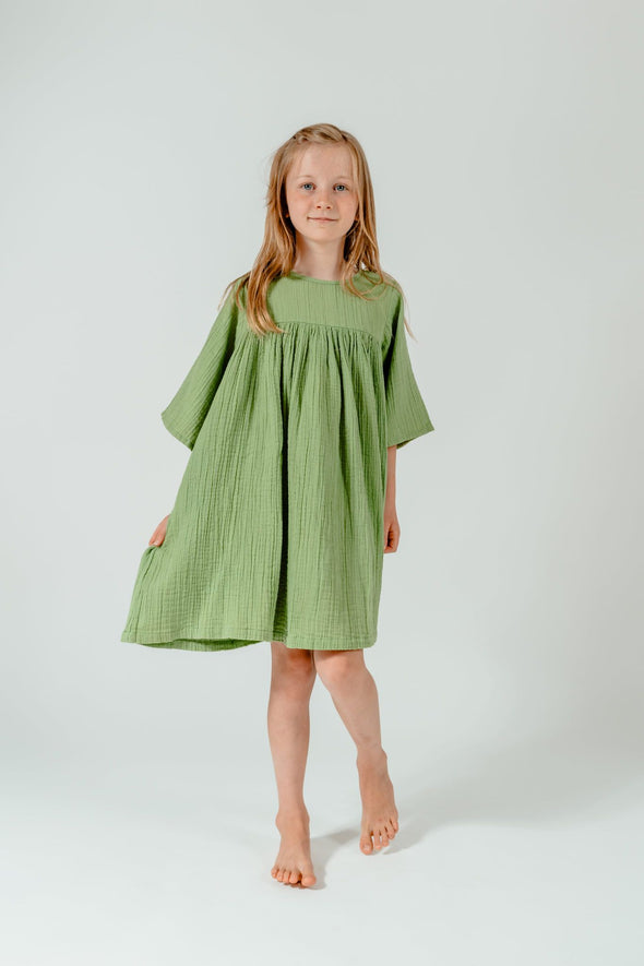 SELVA SAUVAGE Dress Emilia • Jade Green