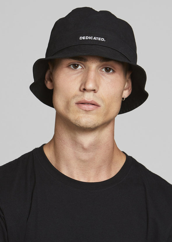 DEDICATED Bucket Hat • Logo Black