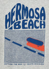 Harvestclub-Harvest-club-Leuven-hundred-pieces-hermosa-beach-sweatshirt-heather-grey
