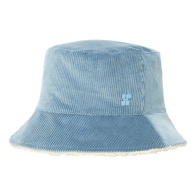 Harvestclub-Harvest-club-Leuven-hundred-pieces-velvet-corduroy-bucket-hat-sherpa-lined-blue