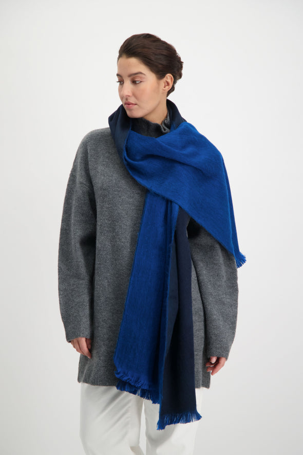 Harvestclub-Harvest-club-Leuven-alpaca-loca-double-scarf-royal-cobalt-blue