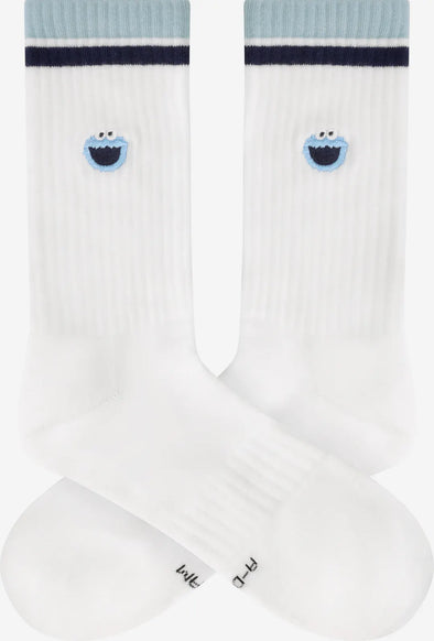 Harvestclub-Harvest-club-Leuven-a-dam-sport-socks-cookie-monster-white