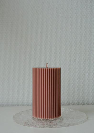 harvestclub-harvest-club-leuven-unwind-candles-ribbed-pillar-small-terracotta