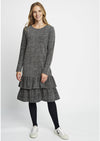 PEOPLE TREE Lona Fleece Dress • Grey