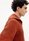 Harvestclub-Harvest-club-Leuven-thinking-mu-helio-knitted-sweatshirt-clay-red