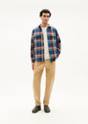 Harvestclub-Harvest-club-Leuven-thinking-mu-blanket-lucas-overshirt-blue